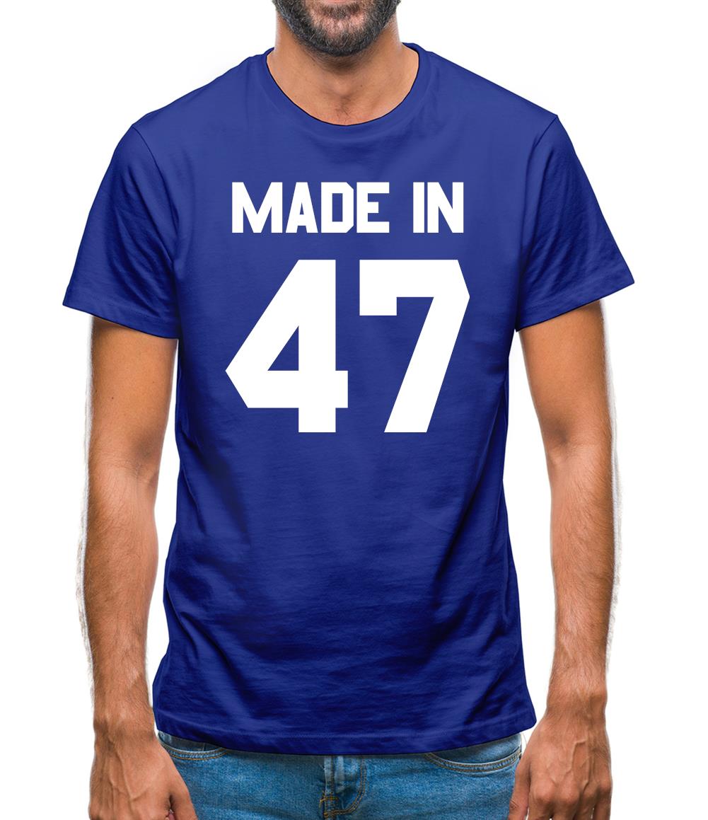 Made In '47 Mens T-Shirt Made In '47 Mens T-Shirt