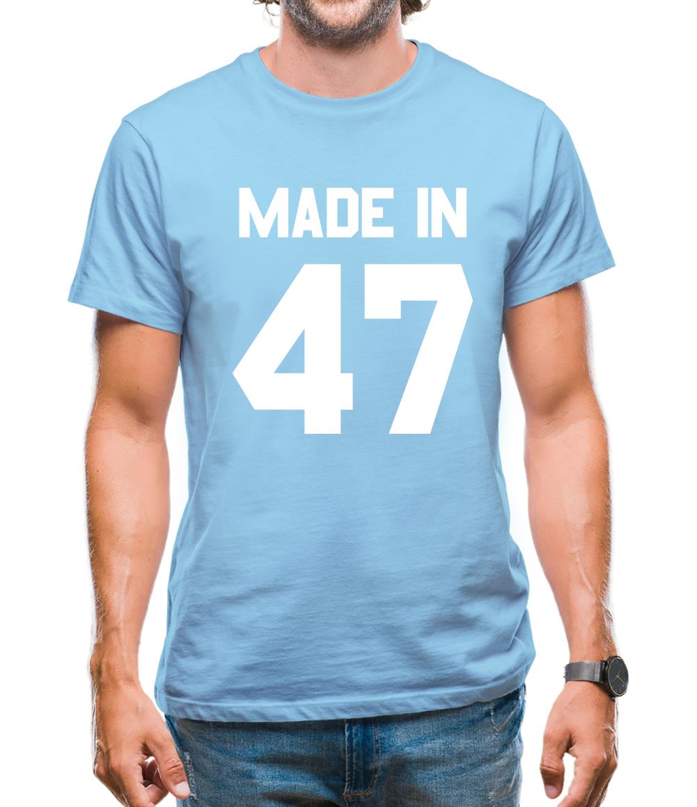 Made In '47 Mens T-Shirt Made In '47 Mens T-Shirt