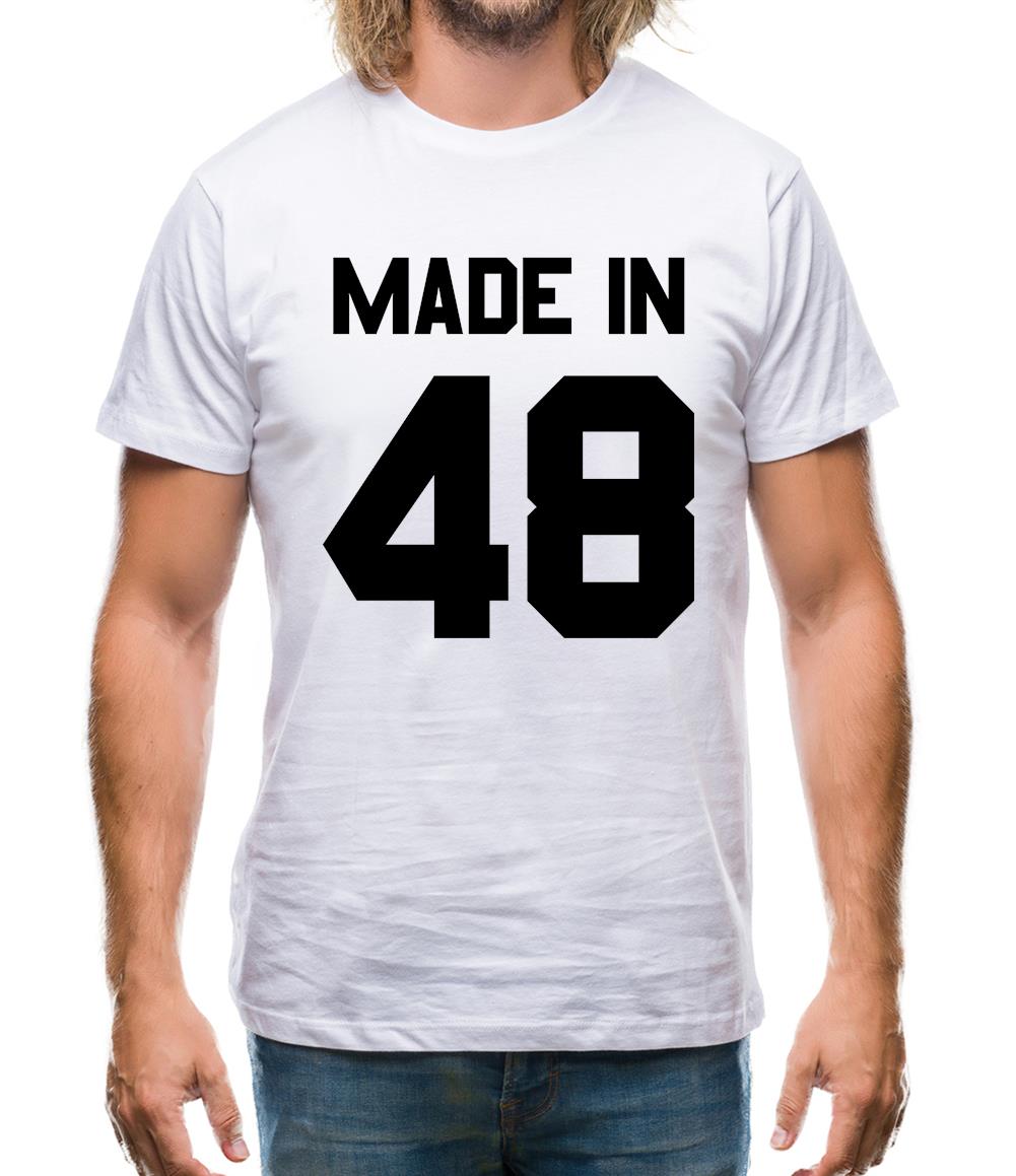 Made In '48 Mens T-Shirt Made In '48 Mens T-Shirt