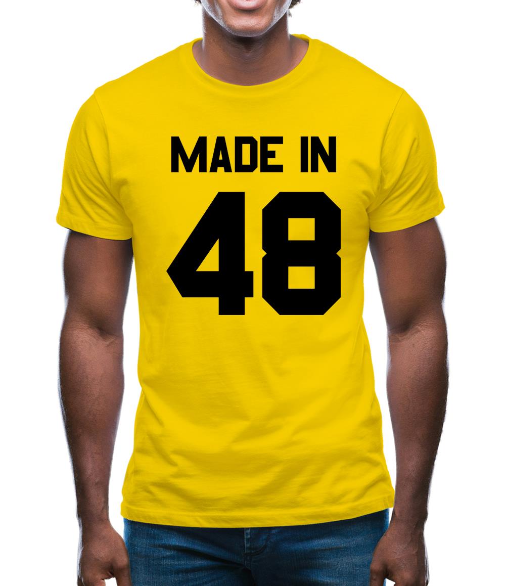 Made In '48 Mens T-Shirt Made In '48 Mens T-Shirt