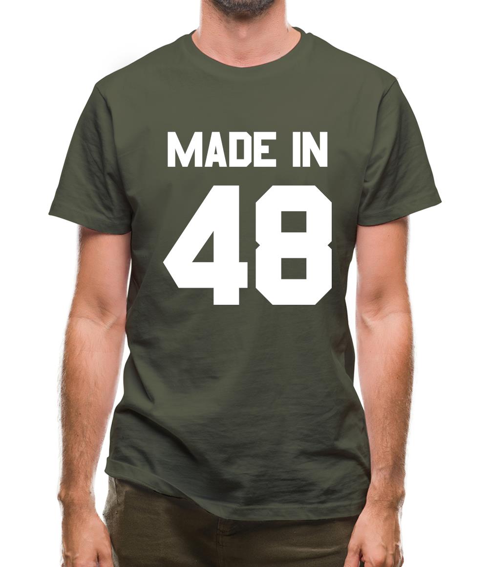 Made In '48 Mens T-Shirt Made In '48 Mens T-Shirt