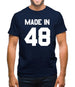 Made In '48 Mens T-Shirt Made In '48 Mens T-Shirt