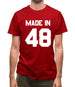 Made In '48 Mens T-Shirt Made In '48 Mens T-Shirt