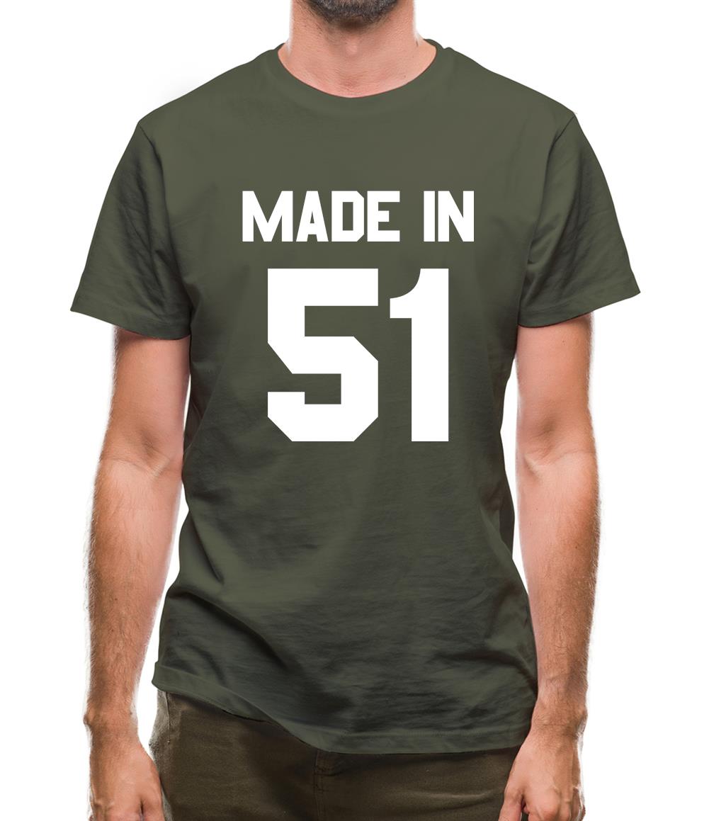 Made In '51 Mens T-Shirt Made In '51 Mens T-Shirt