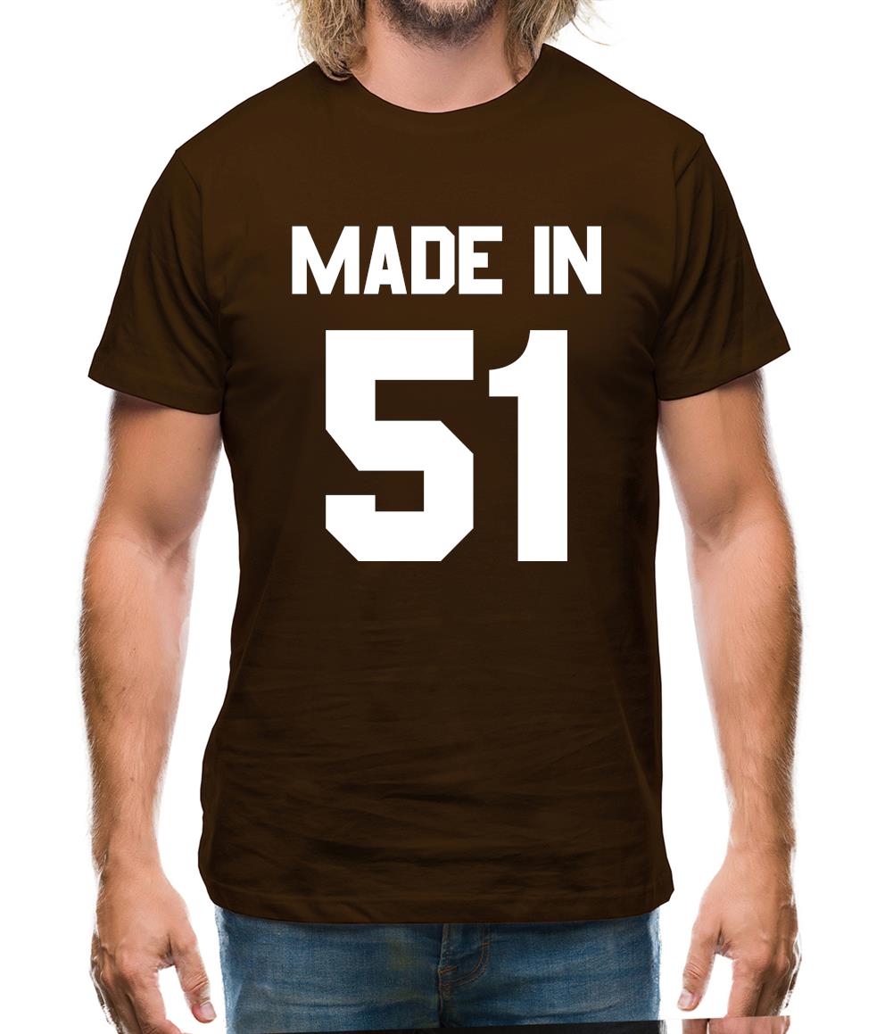 Made In '51 Mens T-Shirt Made In '51 Mens T-Shirt