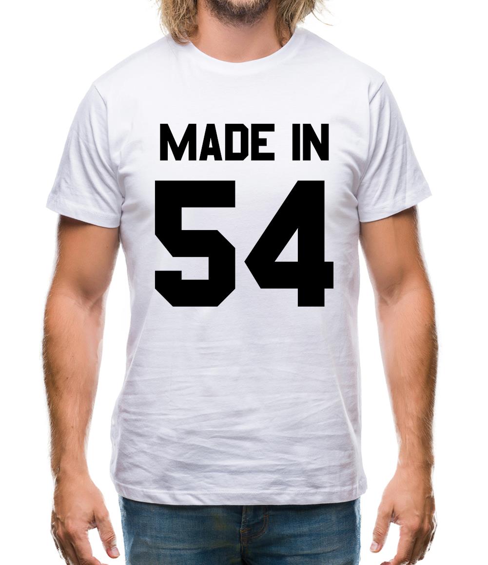Made In '54 Mens T-Shirt Made In '54 Mens T-Shirt