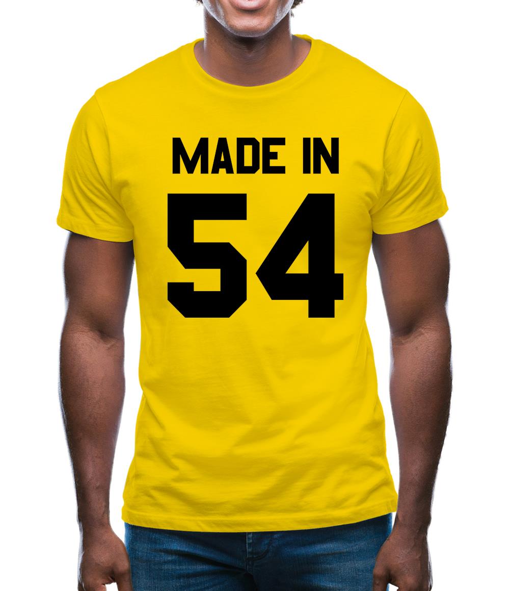 Made In '54 Mens T-Shirt Made In '54 Mens T-Shirt