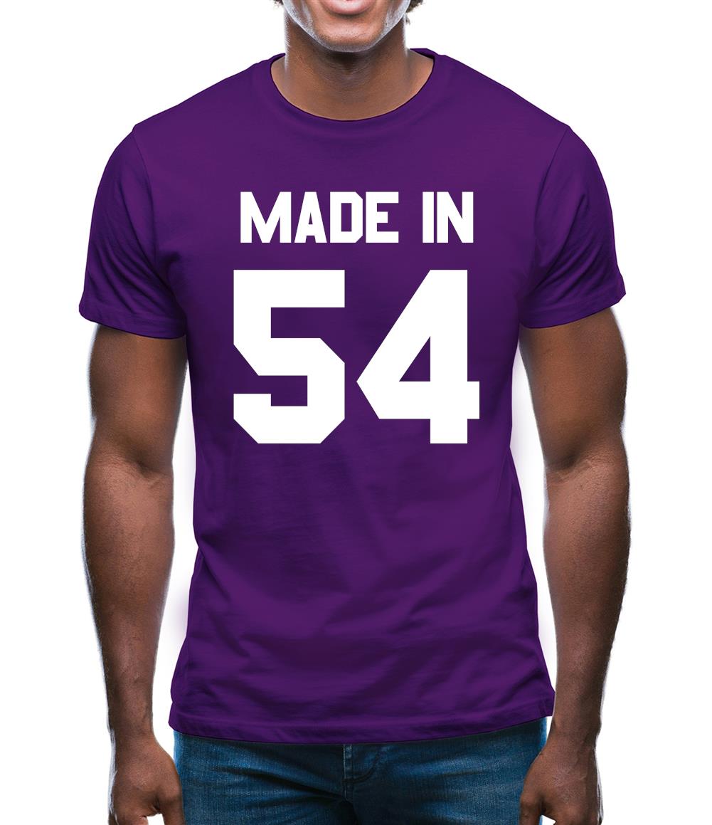 Made In '54 Mens T-Shirt Made In '54 Mens T-Shirt