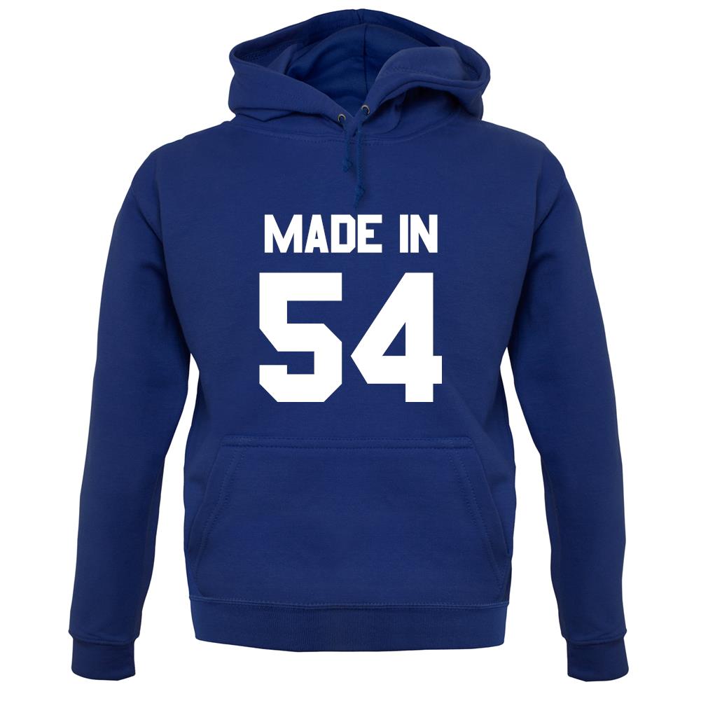 Made In '54 unisex hoodie Made In '54 unisex hoodie