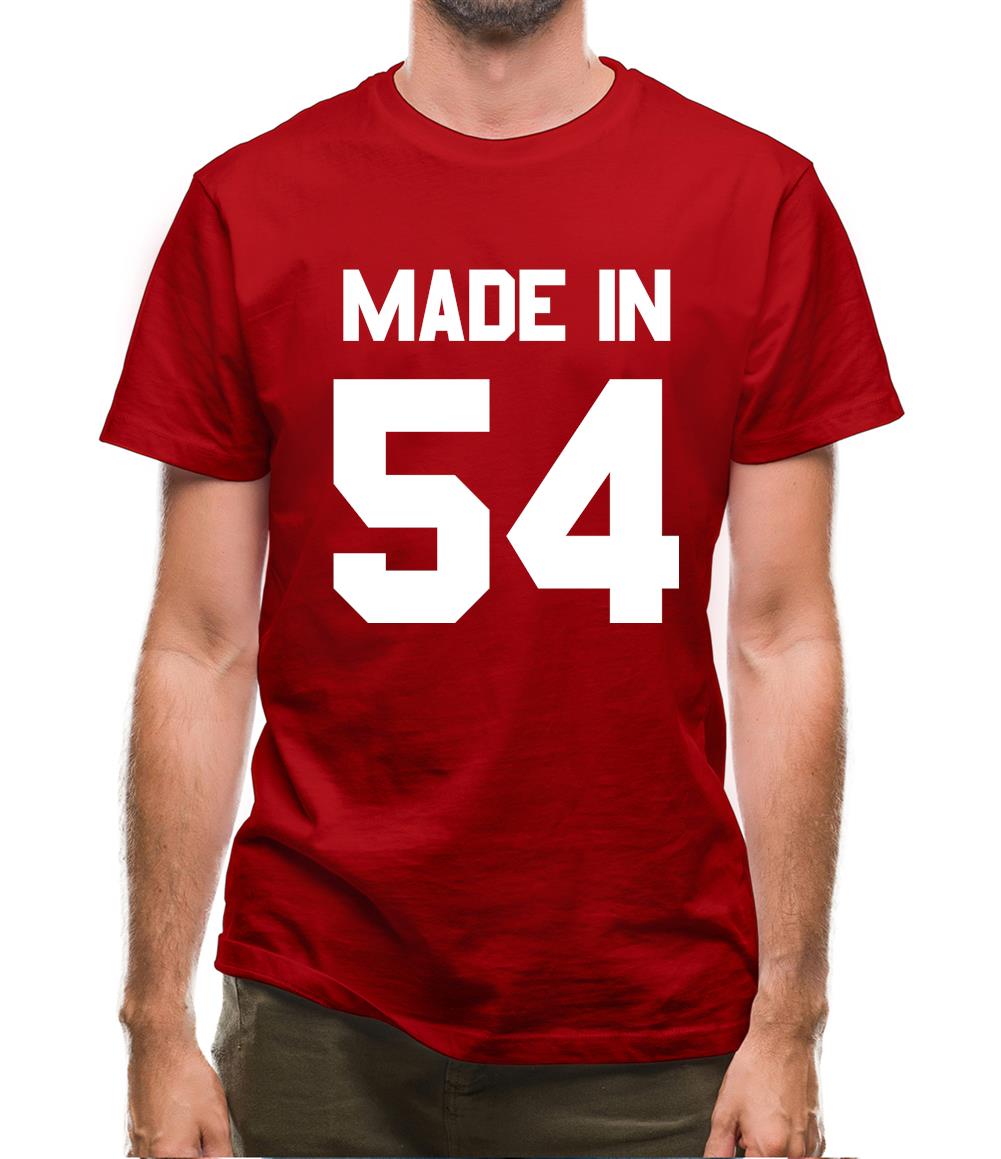 Made In '54 Mens T-Shirt Made In '54 Mens T-Shirt