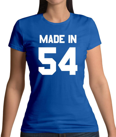 Made In '54 Womens T-Shirt