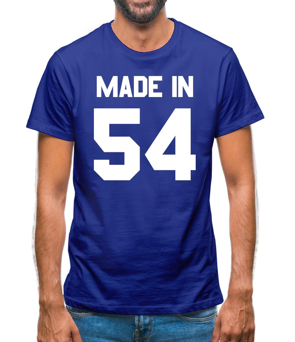 Made In '54 Mens T-Shirt Made In '54 Mens T-Shirt