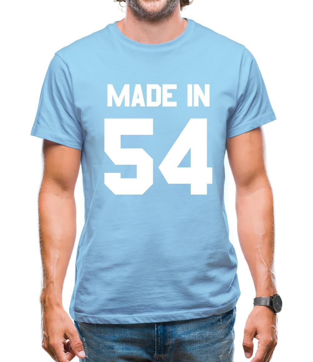 Made In '54 Mens T-Shirt Made In '54 Mens T-Shirt