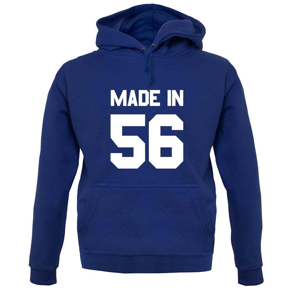 Made In '56 unisex hoodie Made In '56 unisex hoodie