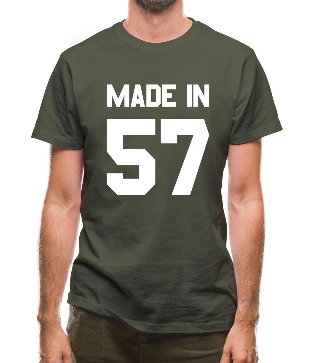 Made In '57 Mens T-Shirt Made In '57 Mens T-Shirt