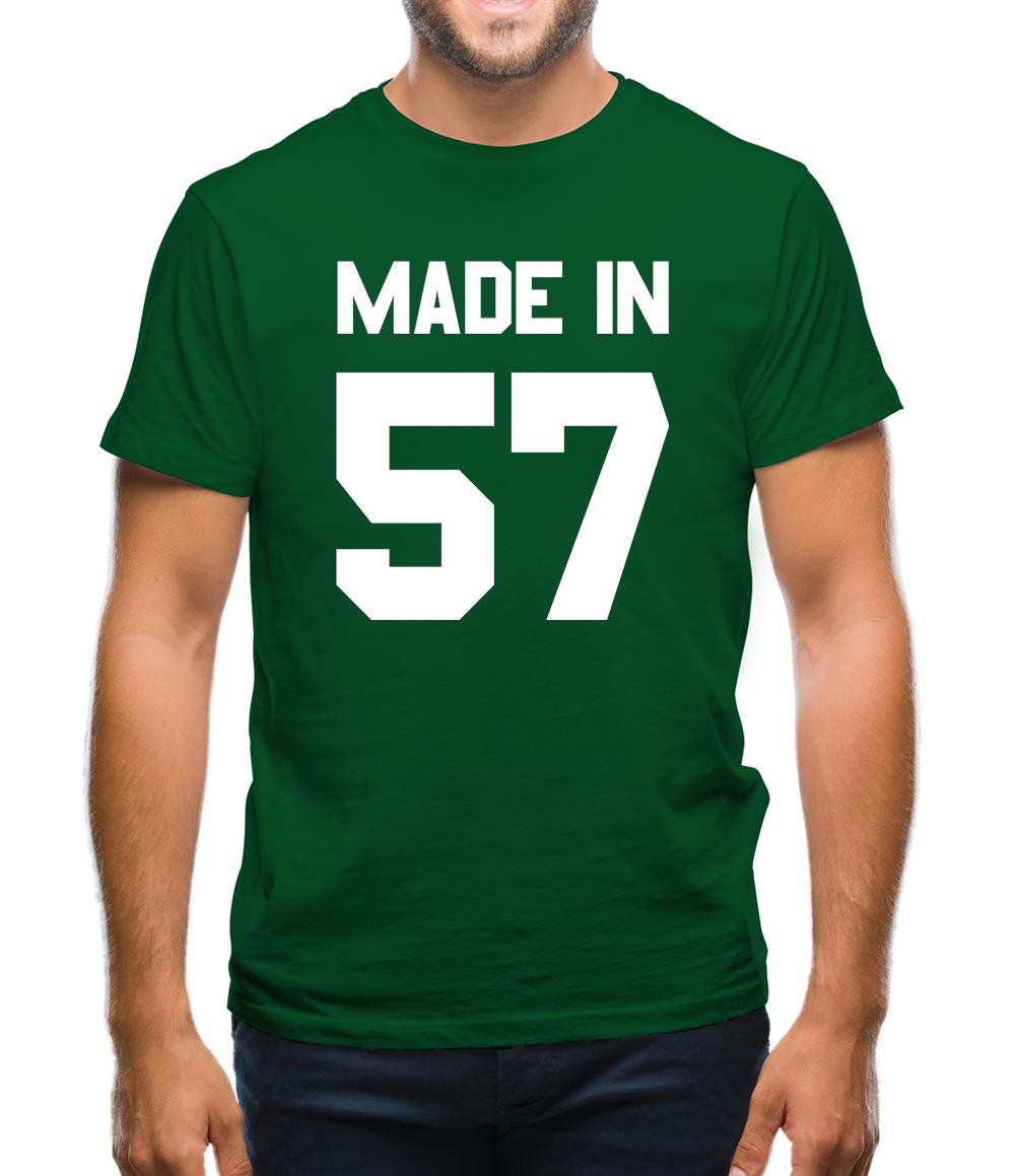 Made In '57 Mens T-Shirt Made In '57 Mens T-Shirt