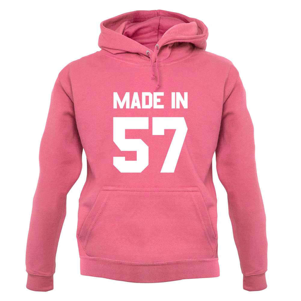 Made In '57 unisex hoodie Made In '57 unisex hoodie