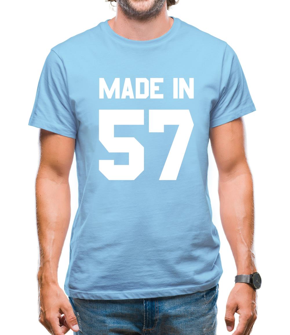 Made In '57 Mens T-Shirt Made In '57 Mens T-Shirt
