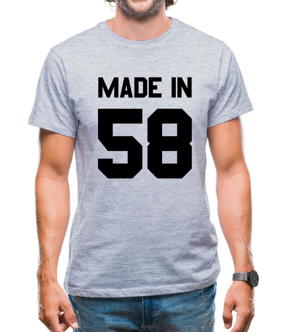 Made In '58 Mens T-Shirt Made In '58 Mens T-Shirt