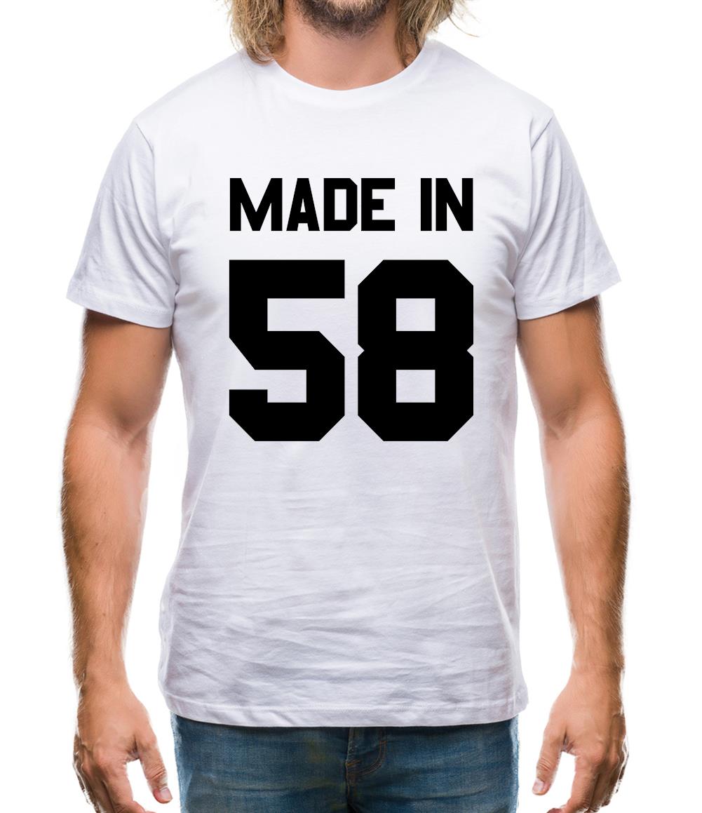 Made In '58 Mens T-Shirt Made In '58 Mens T-Shirt
