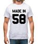 Made In '58 Mens T-Shirt Made In '58 Mens T-Shirt