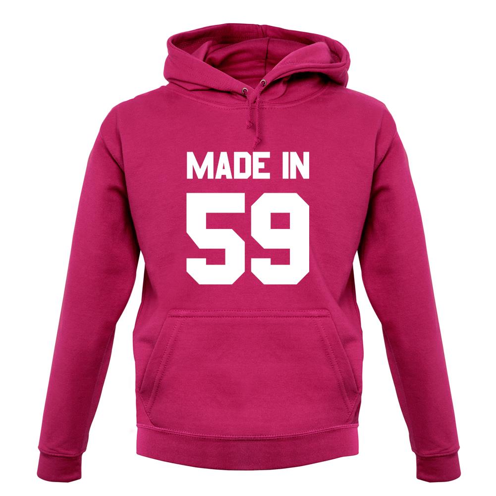 Made In '59 unisex hoodie Made In '59 unisex hoodie