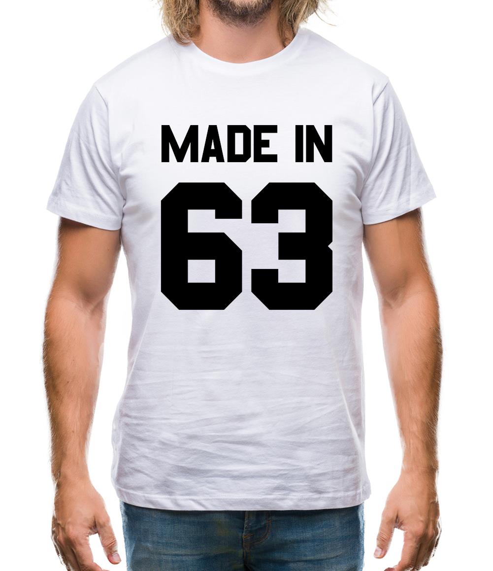 Made In '63 Mens T-Shirt Made In '63 Mens T-Shirt