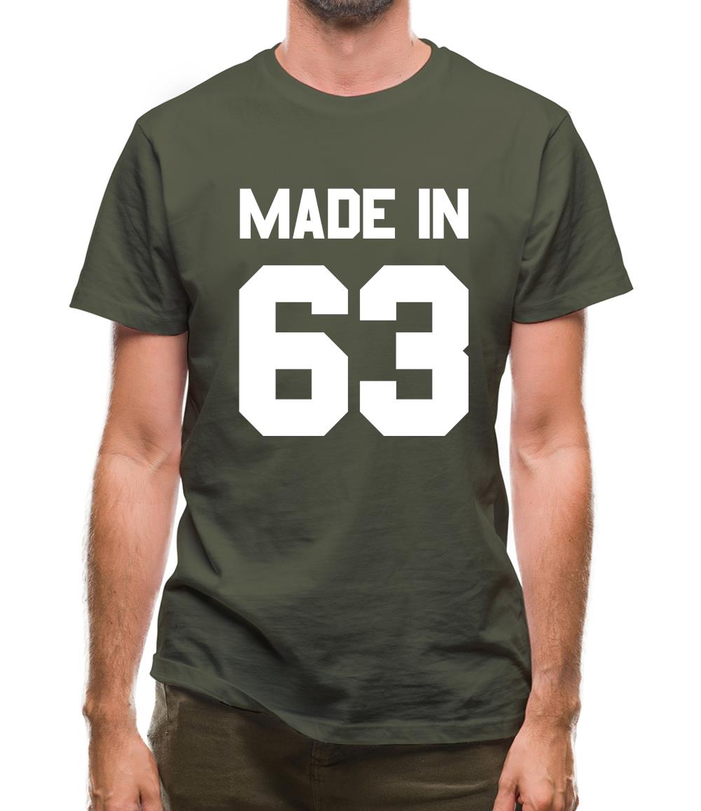 Made In '63 Mens T-Shirt Made In '63 Mens T-Shirt