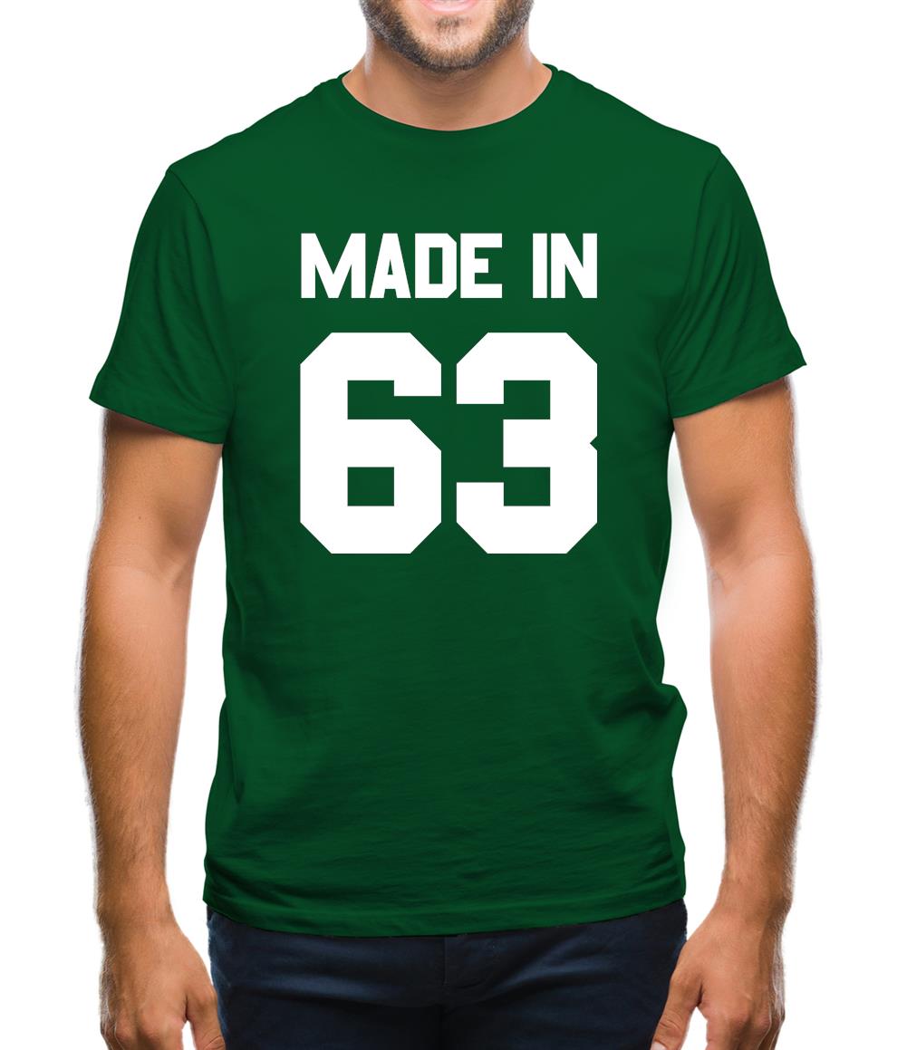Made In '63 Mens T-Shirt Made In '63 Mens T-Shirt