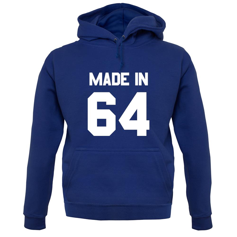 Made In '64 unisex hoodie Made In '64 unisex hoodie