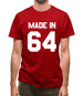 Made In '64 Mens T-Shirt Made In '64 Mens T-Shirt