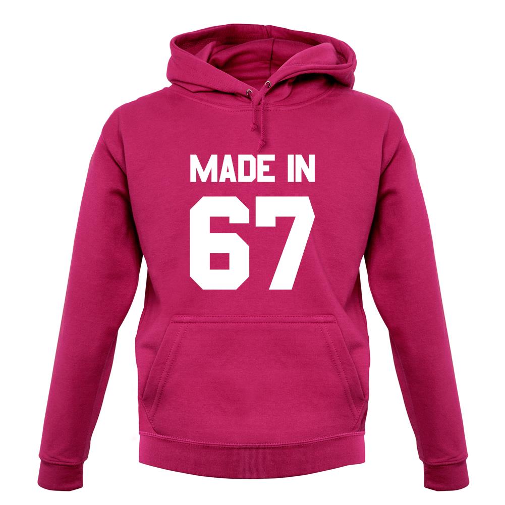 Made In '67 unisex hoodie Made In '67 unisex hoodie