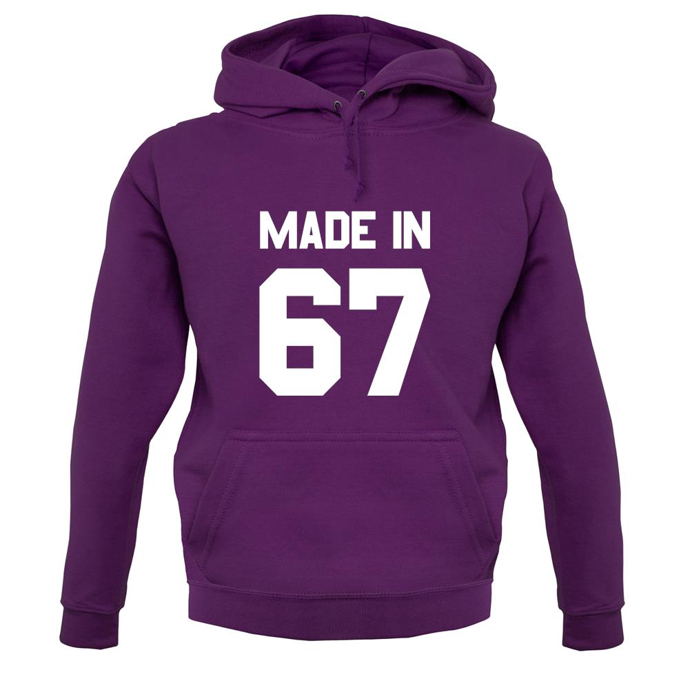 Made In '67 unisex hoodie Made In '67 unisex hoodie