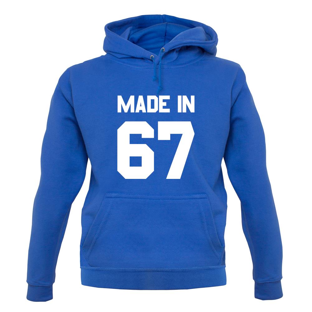 Made In '67 unisex hoodie Made In '67 unisex hoodie
