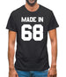 Made In '68 Mens T-Shirt Made In '68 Mens T-Shirt
