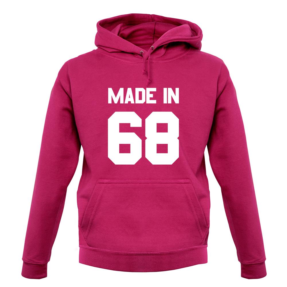 Made In '68 unisex hoodie Made In '68 unisex hoodie