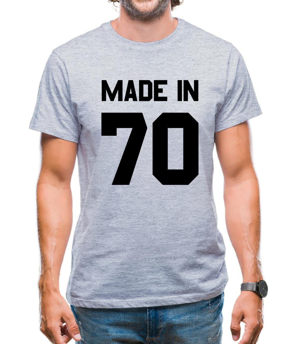 Made In '70 Mens T-Shirt Made In '70 Mens T-Shirt