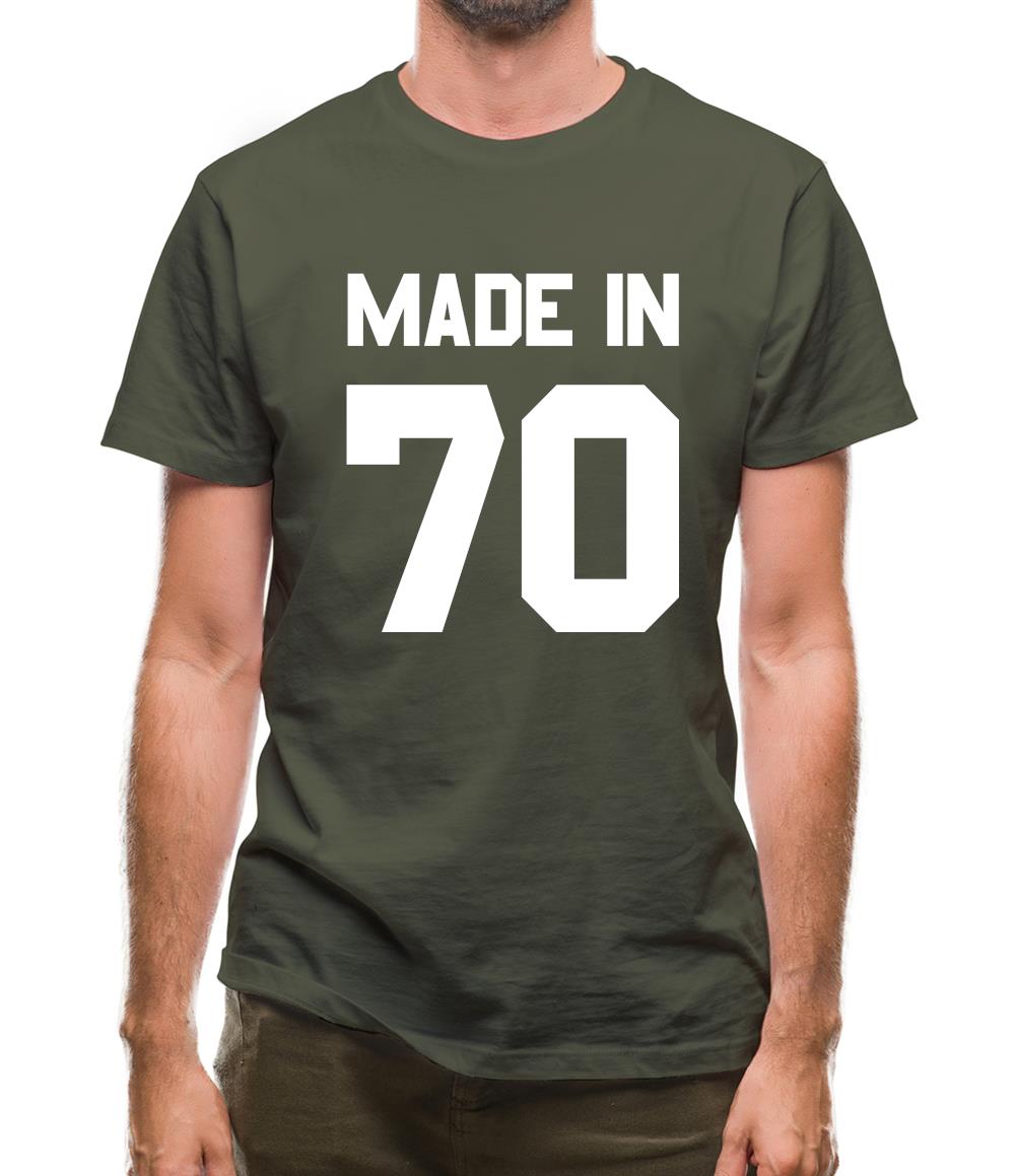 Made In '70 Mens T-Shirt Made In '70 Mens T-Shirt