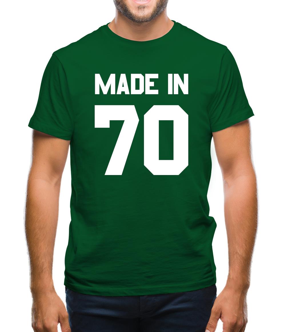 Made In '70 Mens T-Shirt Made In '70 Mens T-Shirt