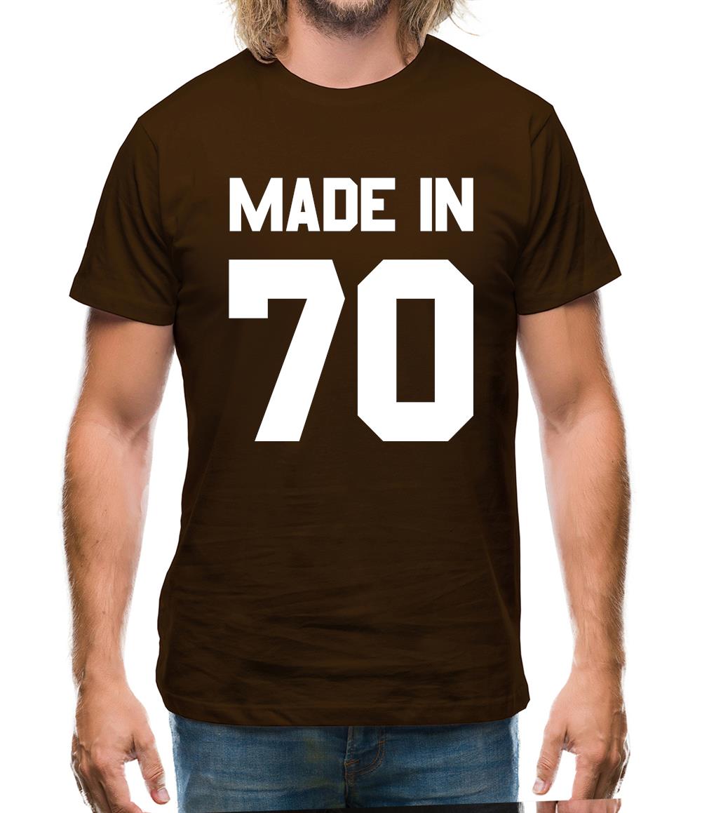 Made In '70 Mens T-Shirt Made In '70 Mens T-Shirt