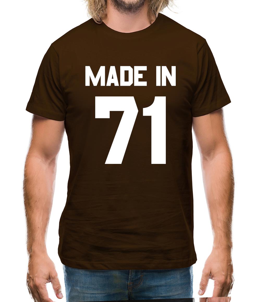 Made In '71 Mens T-Shirt Made In '71 Mens T-Shirt