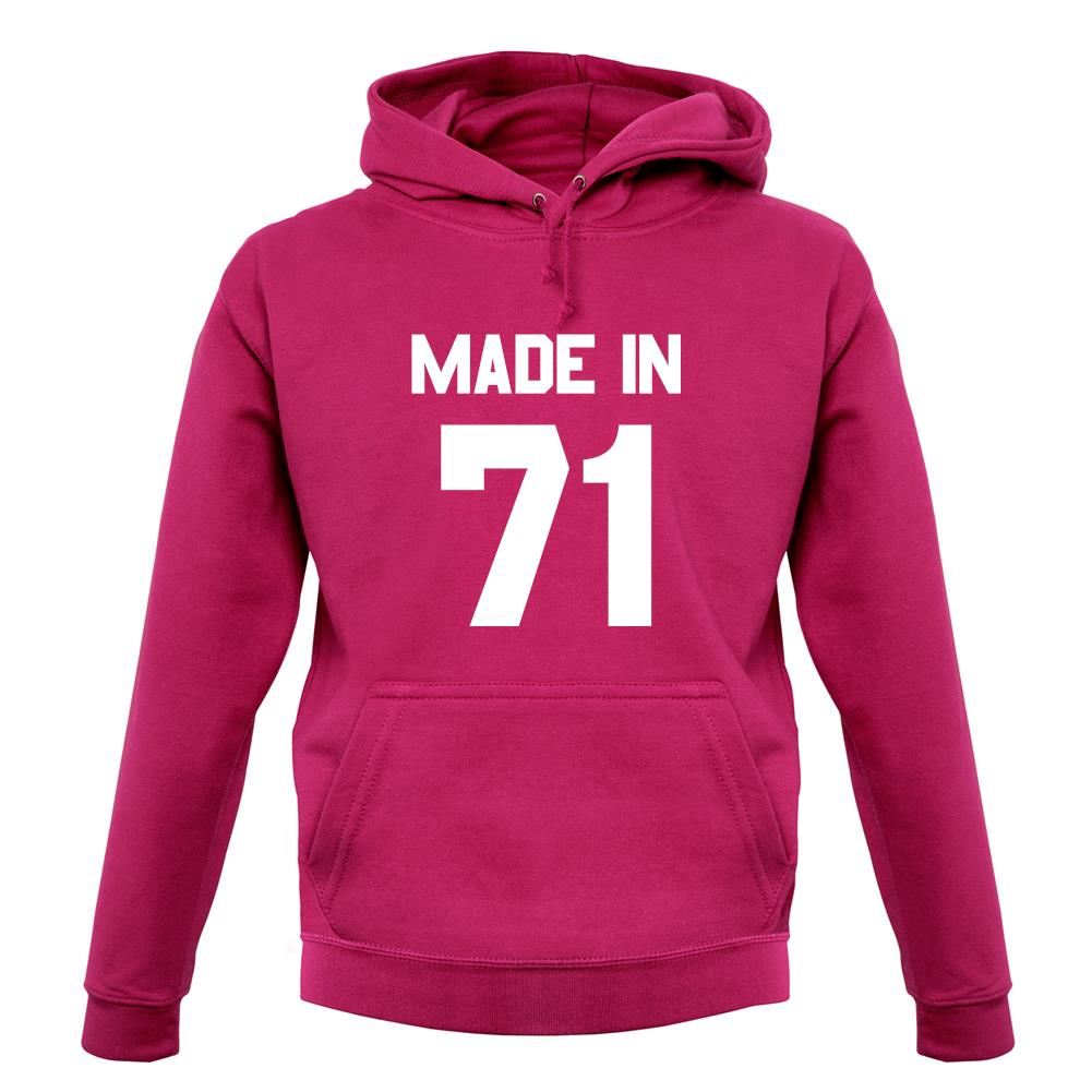 Made In '71 unisex hoodie Made In '71 unisex hoodie