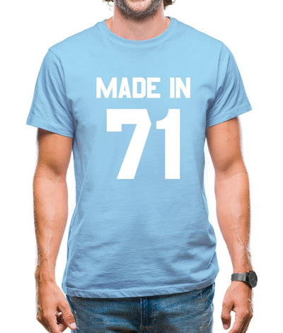 Made In '71 Mens T-Shirt