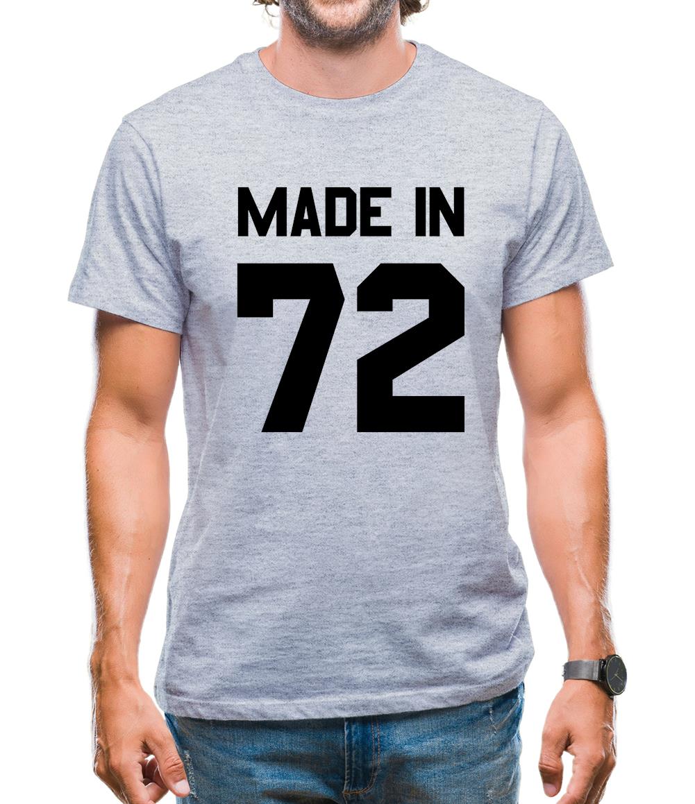 Made In '72 Mens T-Shirt Made In '72 Mens T-Shirt