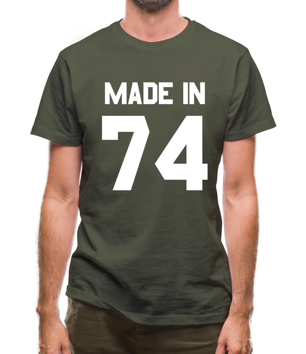 Made In '74 Mens T-Shirt Made In '74 Mens T-Shirt
