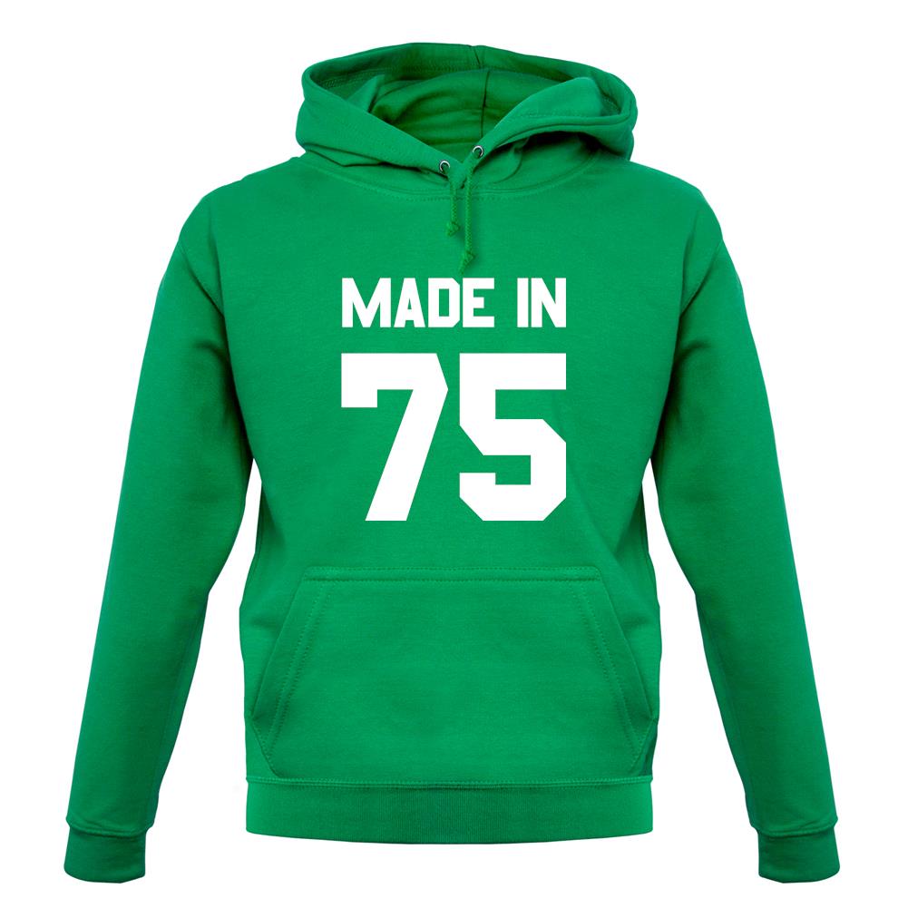 Made In '75 unisex hoodie Made In '75 unisex hoodie