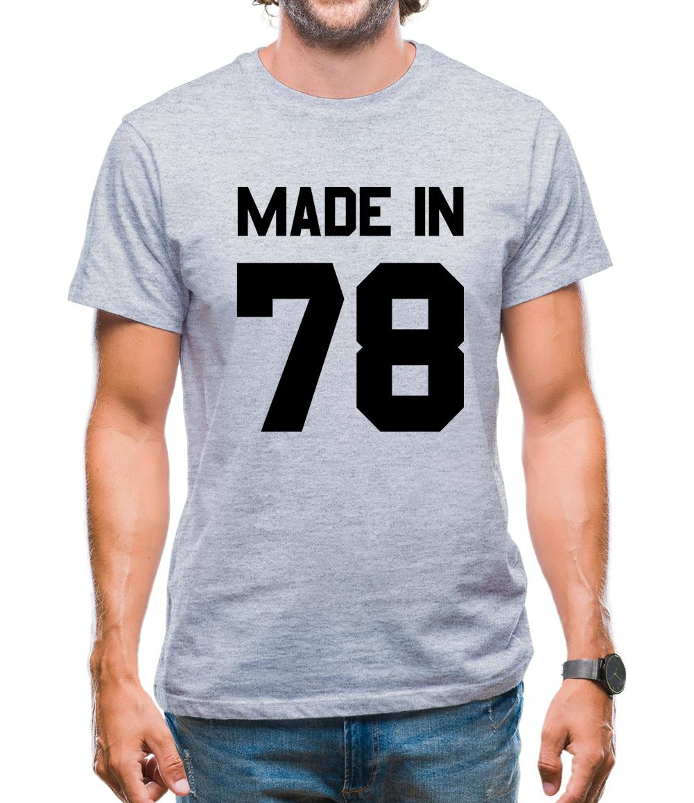 Made In '78 Mens T-Shirt Made In '78 Mens T-Shirt