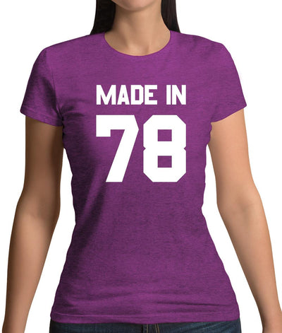 Made In '78 Womens T-Shirt