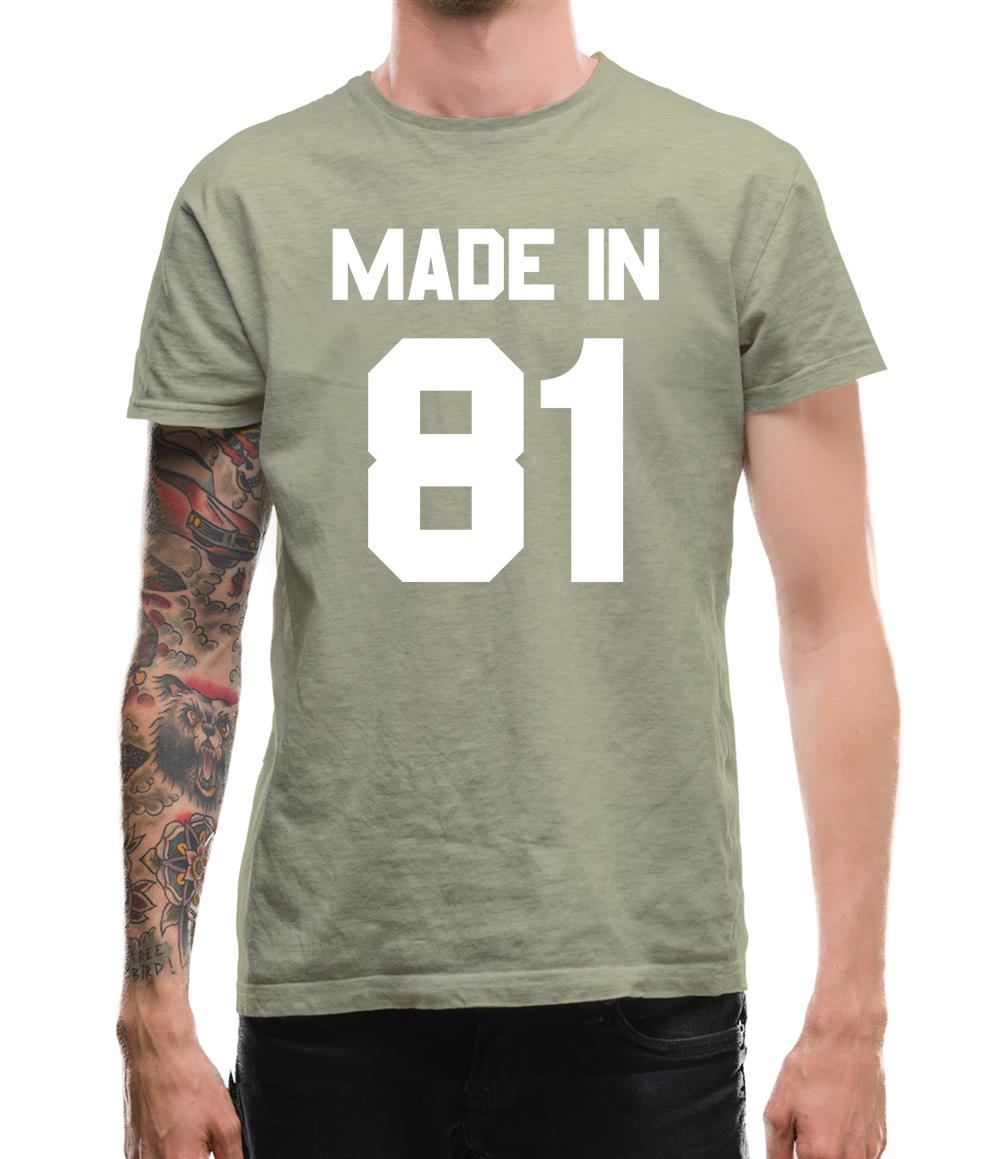 Made In '81 Mens T-Shirt Made In '81 Mens T-Shirt