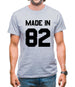 Made In '82 Mens T-Shirt Made In '82 Mens T-Shirt